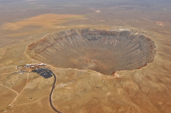 Cratère d'impact de météorite - Meteor Crater (Arizona, USA)
